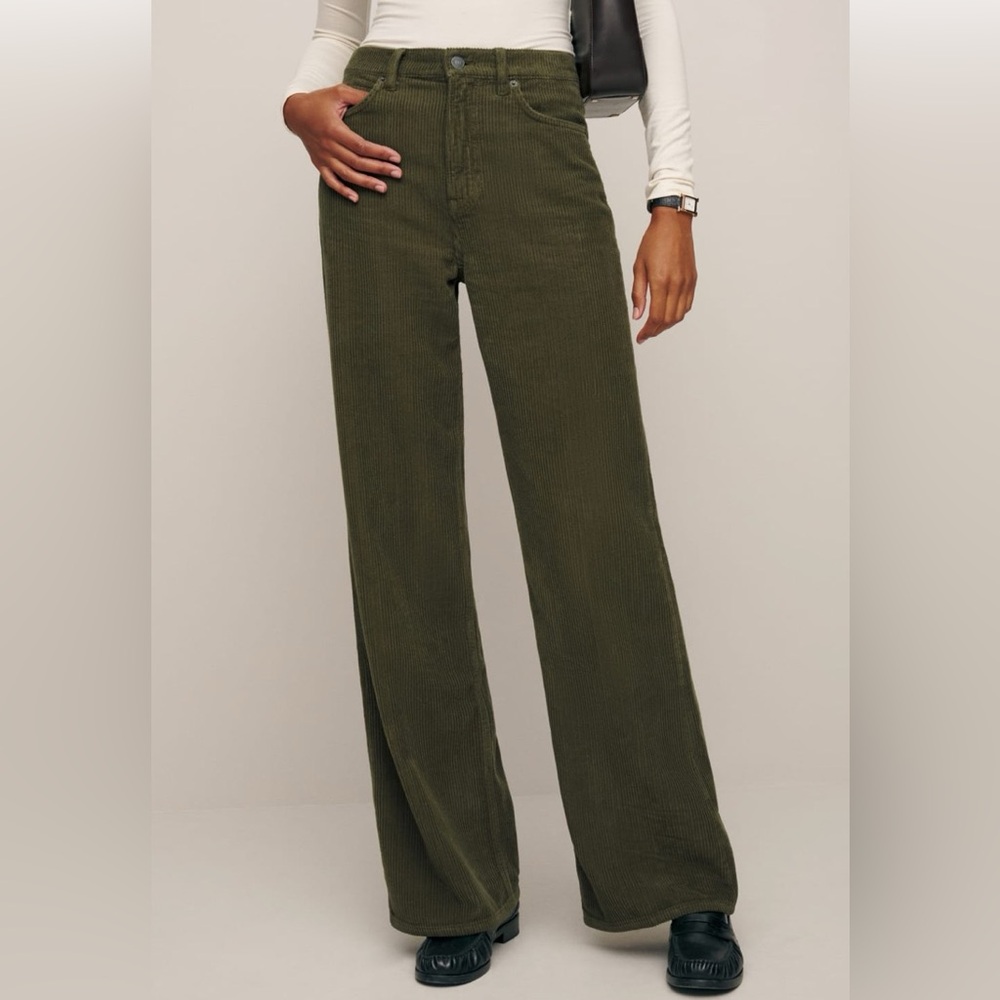 Reformation Corduroy Pants